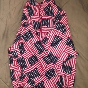 American Flag Windbreaker Jacket